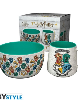 Harry Potter breakfast set mug + bowl