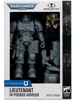 Warhammer 40,000 Lieutenant in Phobos Armour (Ultramarines) Artist Proof hihg: 18 cm