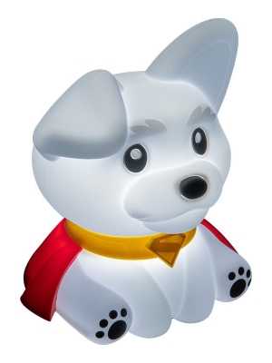 Superman SquishyGlo Silicone Light Rechargeable - Krypto (high: 17,6 cm)