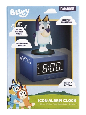 Bluey Icon Alarm Clock (high: 15,6 cm)