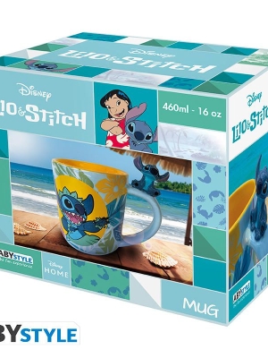 Disney Stitch mug 3D handle - Hawaiian Stitch