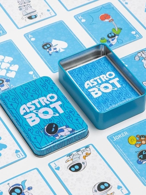 Astrobot Playing Cards in Tin