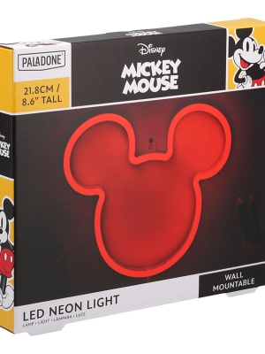 Disney Mickey Wall Mountable LED Neon Light (high: 21,8 cm)