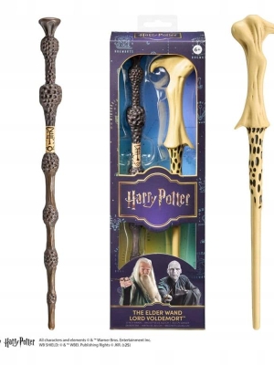 Harry Potter PVC Magic Wands - Lord Voldemort and Elder (length: 30 cm)