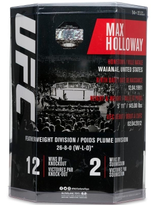 UFC Max Holloway Gold Label Posed Figure