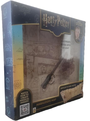 Harry Potter Marauders Map & Wand set