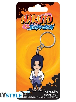 NARUTO SHIPPUDEN Keychain PVC Sasuke