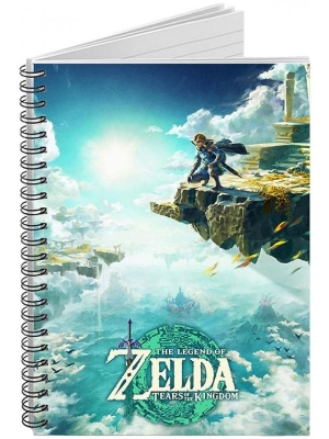THE LEGEND OF ZELDA: TEARS OF THE KINGDOM (HYRULE SKIES) A5 LENTICULAR NOTEBOOK