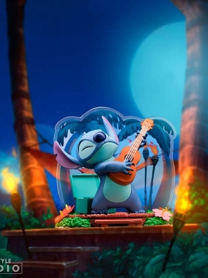 Disney figurine Stitch guitar (high: 10 cm)