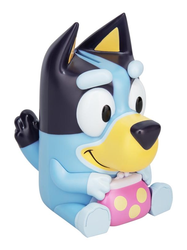 Bluey Shaped Money Box with sound (high: 18 cm)
