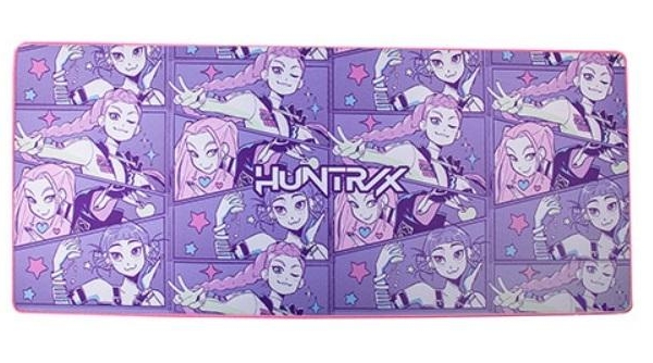 K-POP Demon Hunters desk mat XL - Huntrix (80 x 35 cm)