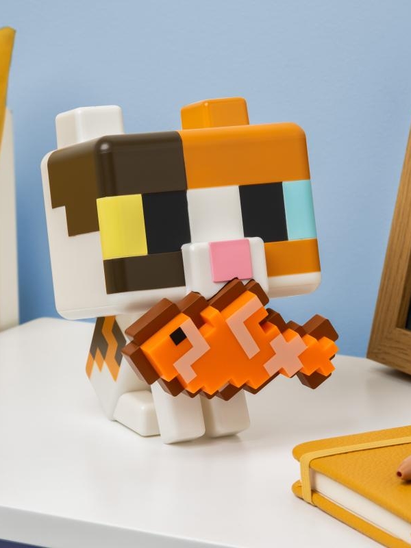 Minecraft Cat GloBuddies Light (high: 15 cm)