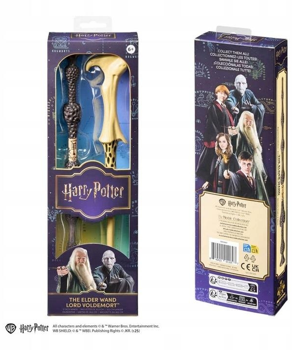 Harry Potter PVC Magic Wands - Lord Voldemort and Elder (length: 30 cm)