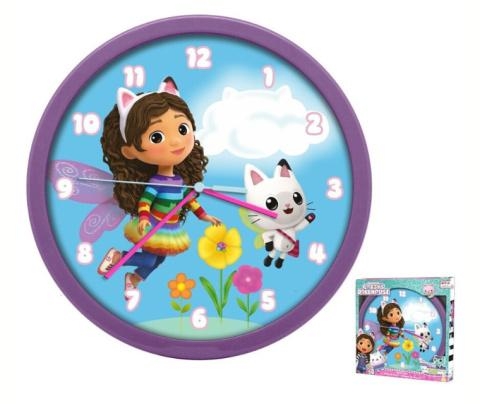 Gabby's Dollhouse wall clock