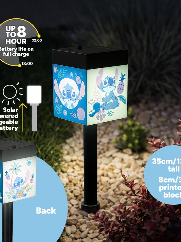 Disney Solar Stake Light - Stitch (high: 35 cm)