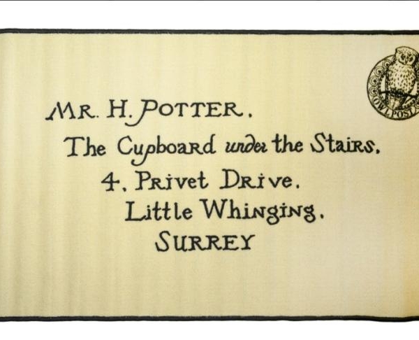 Harry Potter: Letter Of Acceptance Rug (75 x 130 cm)