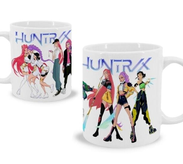 K-POP Demon Hunters - Huntrix white mug