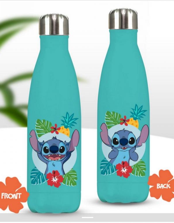 Disney Stitch Metal Water Bottle
