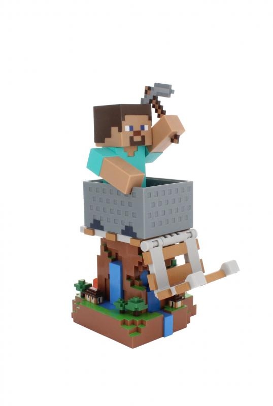 Minecraft - Steve phone & controller holder (high: 20 cm)