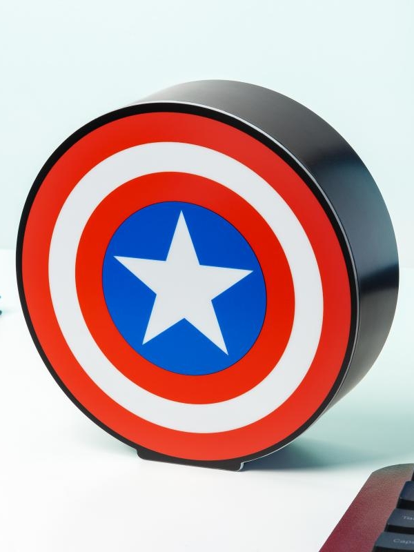 Marvel Captain America Box Light - shield (diameter: 16 cm)
