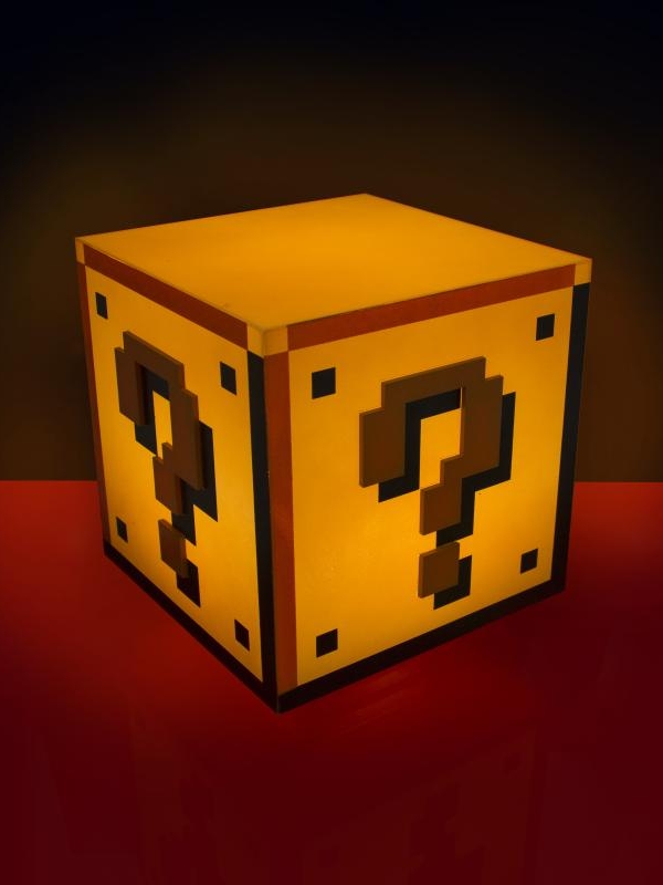 Super Mario Bros Question Block Light with sound