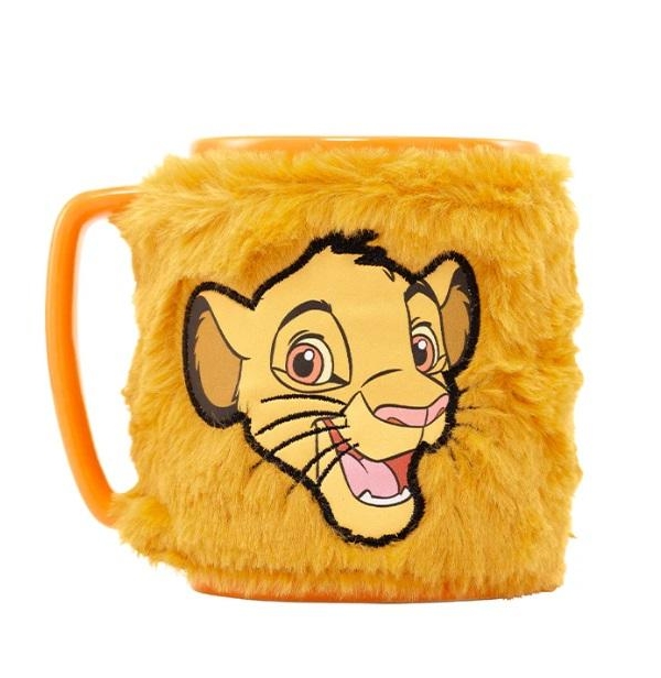 DISNEY THE LION KING (SIMBA SMILING FACE) FUZZY MUG