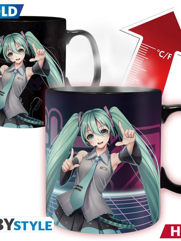 Hatsune Miku mug heat change (460 ml)