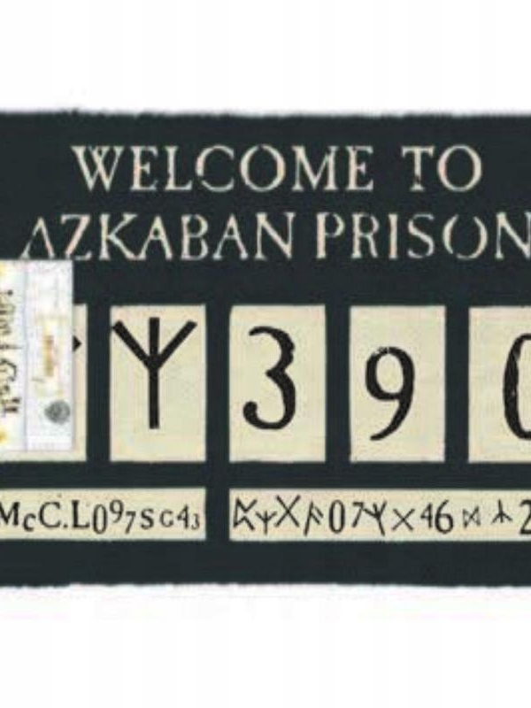 HARRY POTTER (WELCOME TO AZKABAN) DOOR MAT