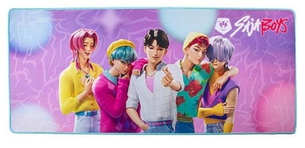 K-POP Demon Hunters desk mat XL - Saja Boy (80 x 35 cm)