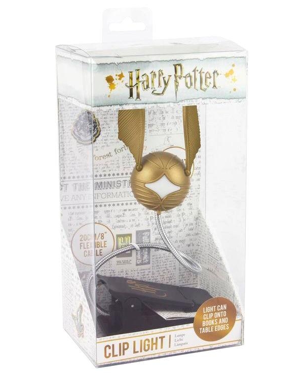 Harry Potter book light Golden Snitch (clip)