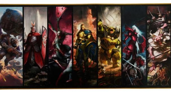 Warhammer: Age of Sigmar Battletome Covers Desk Mat