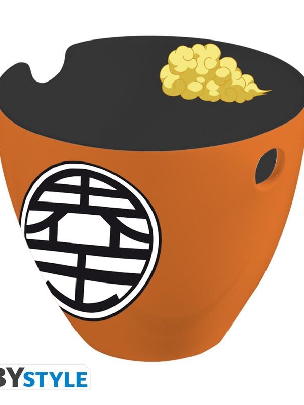 Dragon Ball - Ramen Bowl with chopsticks - Goku symbols