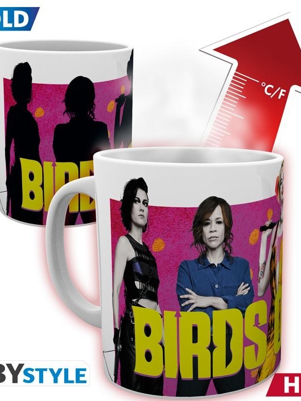 DC COMICS mug Heat Change (320 ml) - Birds Of Prey