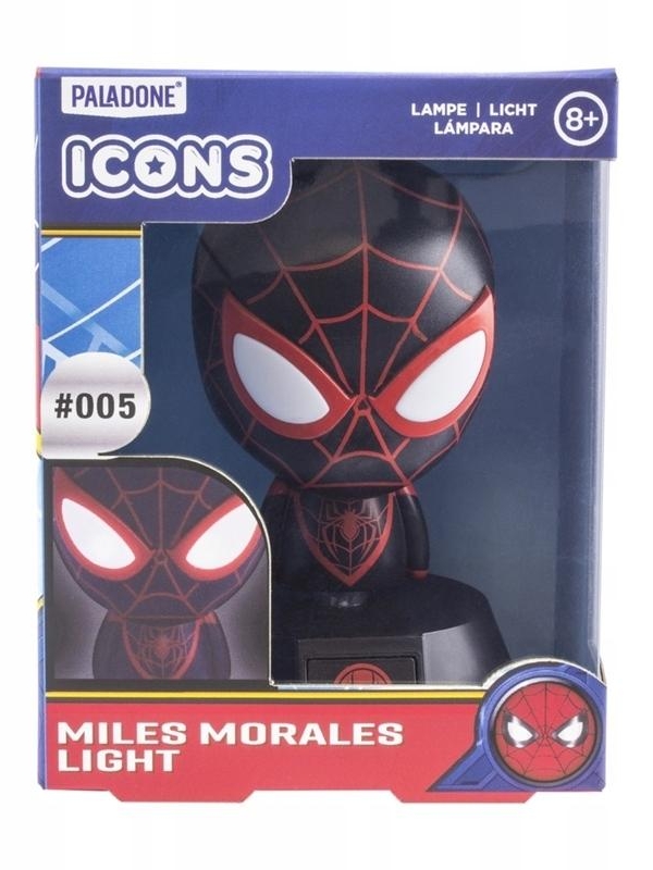 Marvel Spiderman Miles Morales Icon Light