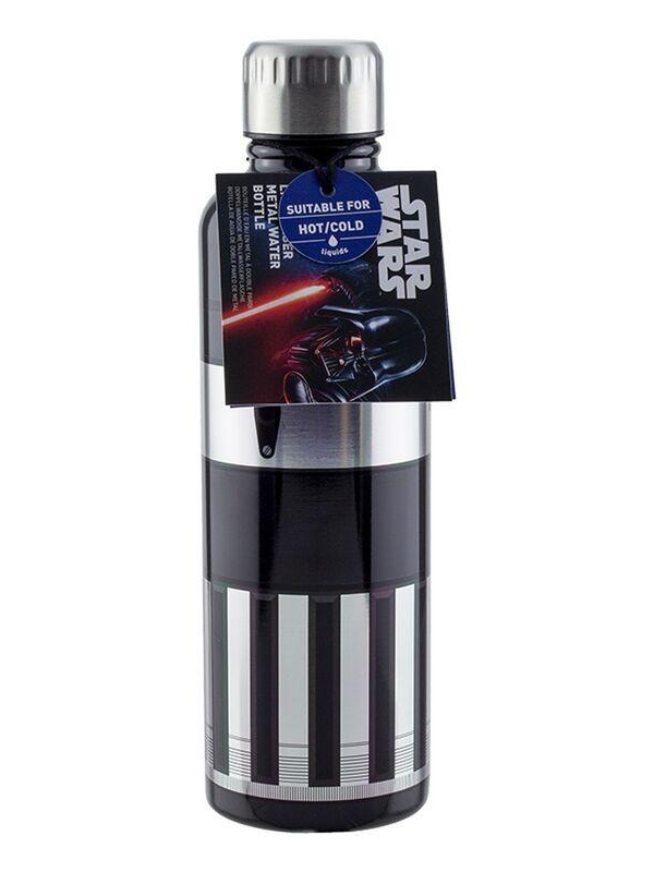 Star Wars Darth Vader Lightsaber Metal Water Bottle