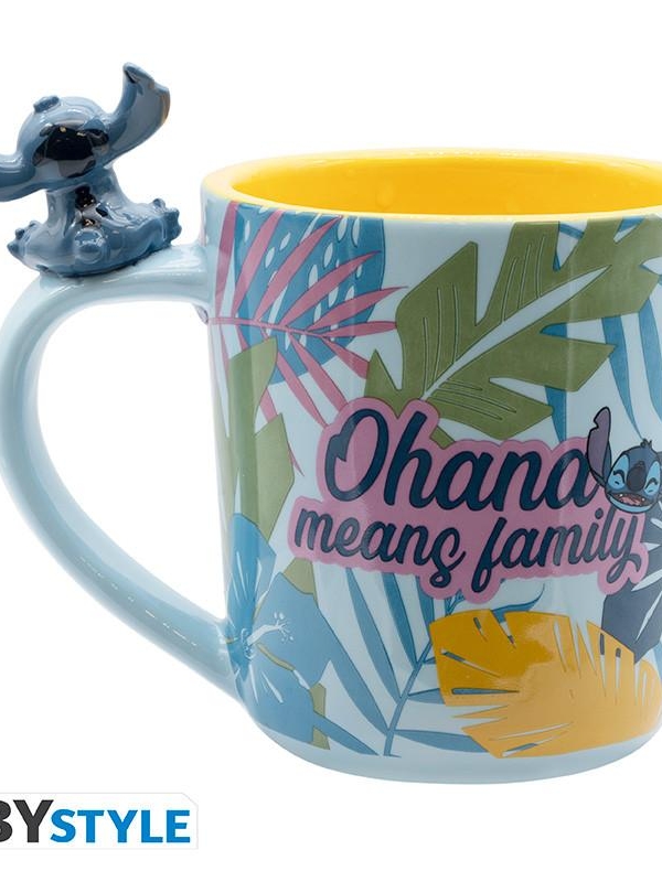Disney Stitch mug 3D handle - Hawaiian Stitch