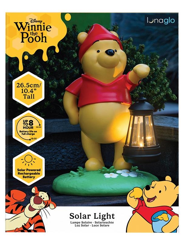Disney solar light Gnome - Winnie the Pooh (high: 26,5 cm)