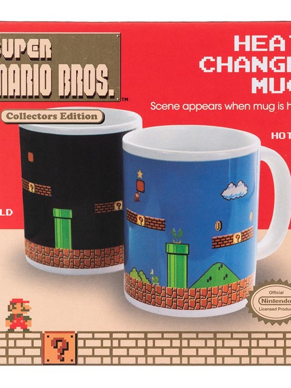 Super Mario Bros. heat change mug