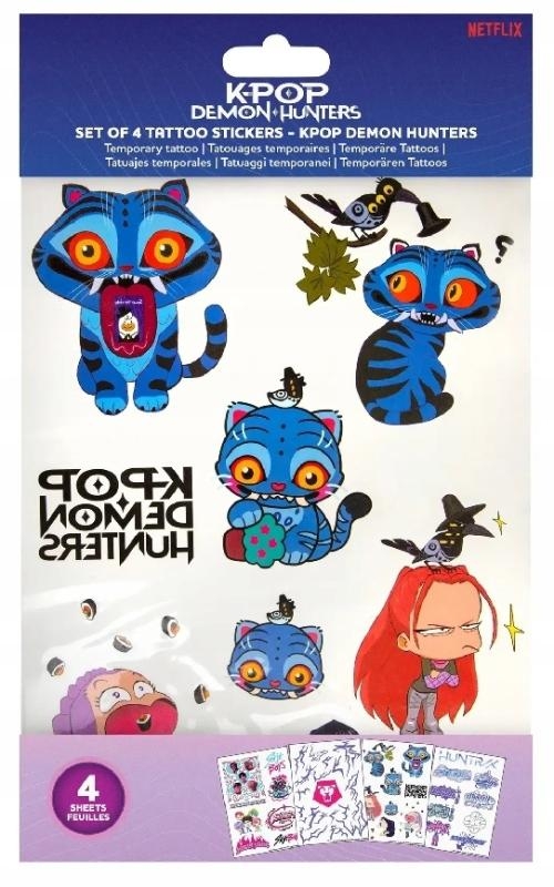 K-Pop Demon Hunters Tattoos Stickers