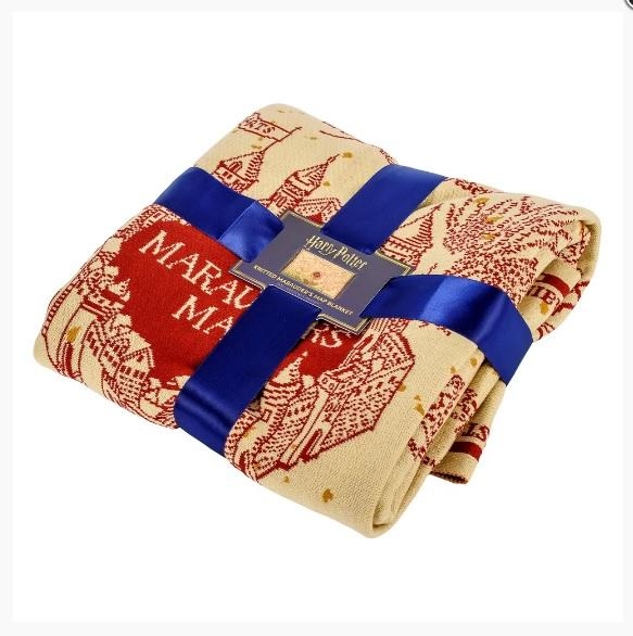 Harry Potter: Marauder's Map knitted blanket