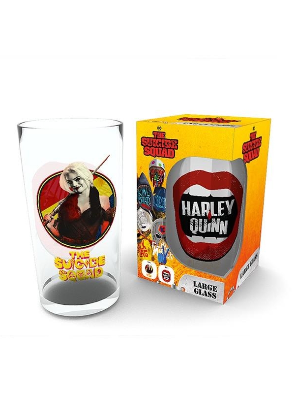 DC COMICS Harley Quinn large glass (400 ml)
