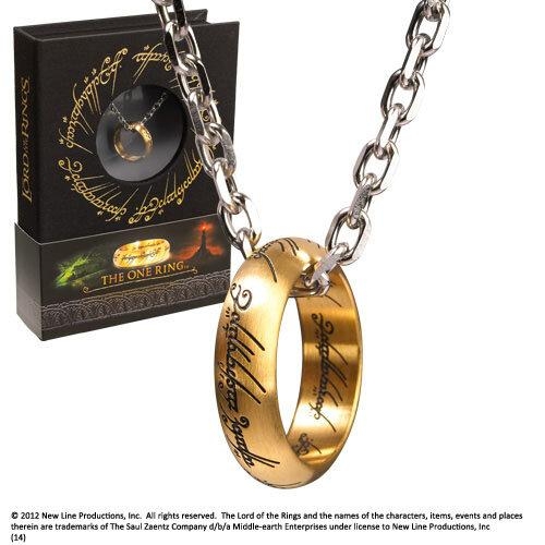 Lord of the Rings - The One Ring (stainless steel on chain)
