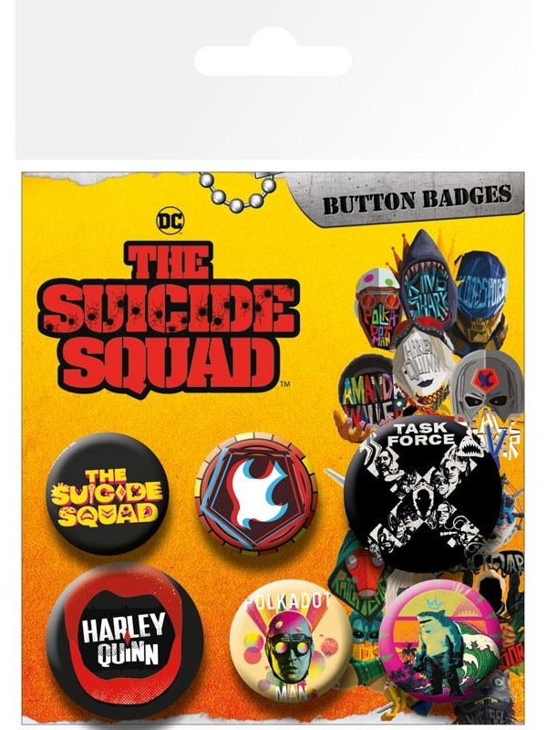 DC COMICS badge Pack - Logos