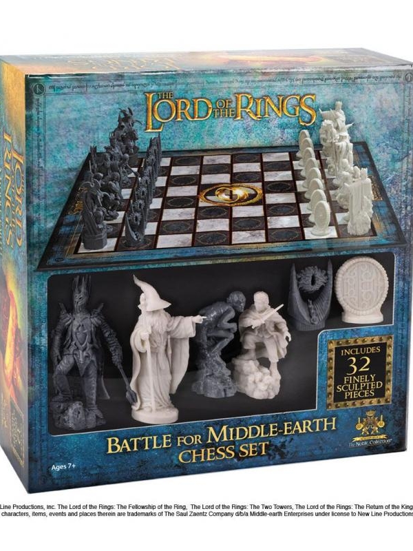 Lord of the Rings Chess Set Battle for Middle Earth