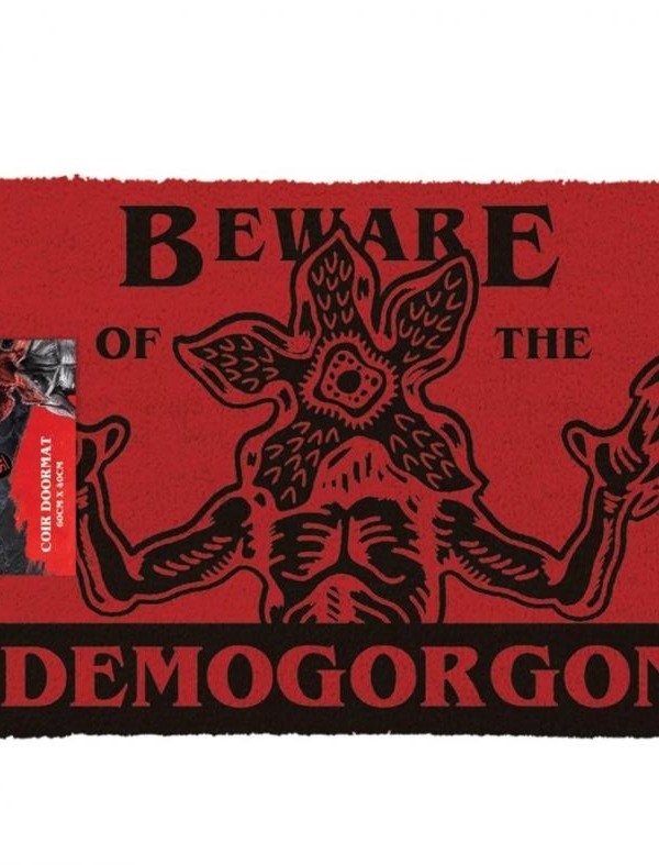 STRANGER THINGS 4 (BEWARE DEMOGORGON) DOORMAT (60 x 40 cm)