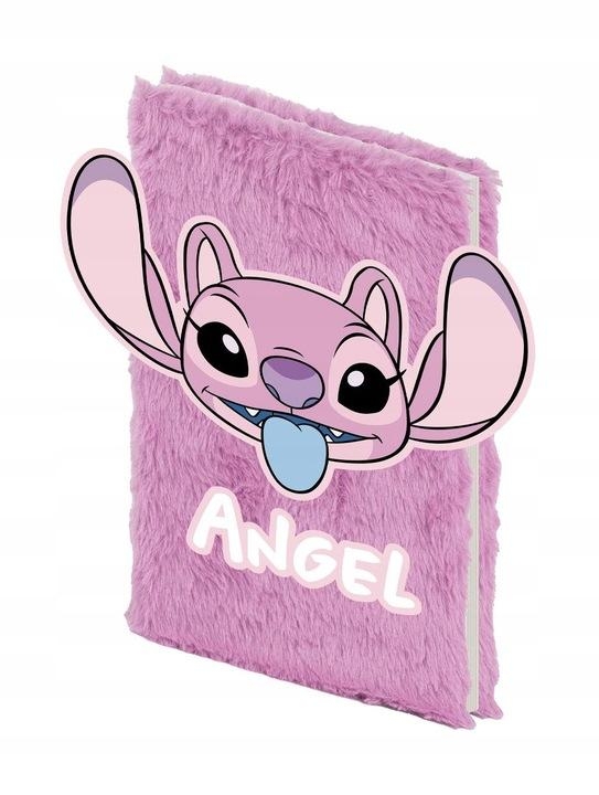 DISNEY LILO & STITCH (ANGEL) PLUSH NOTEBOOK