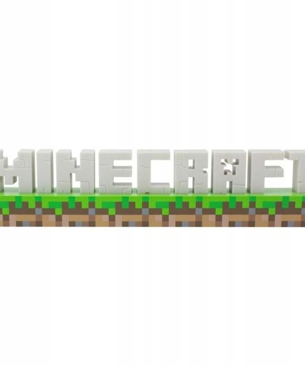lampka Minecraft Logo (wym: 8,5 x 41,7 cm)