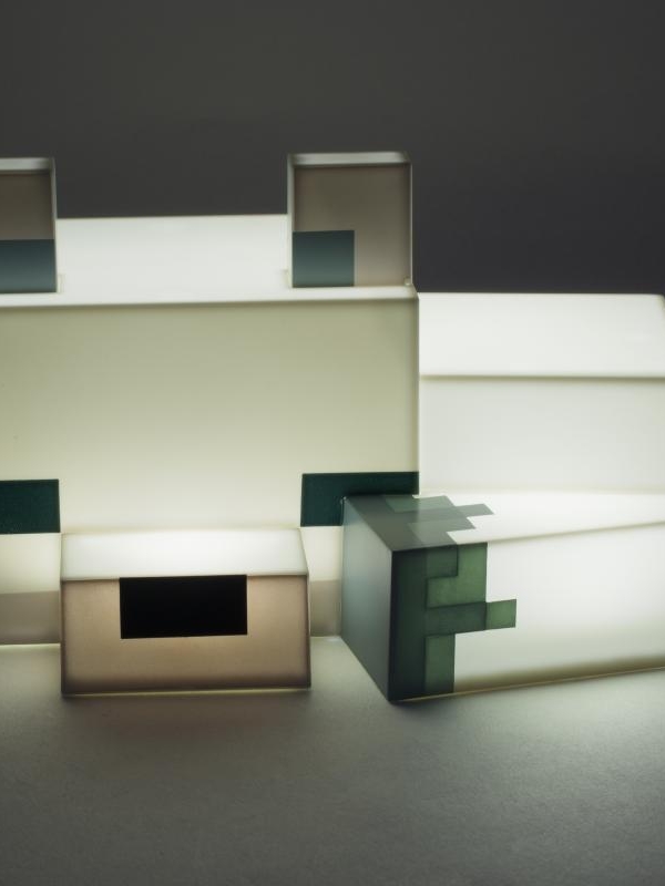 Minecraft Arctic Fox Light (high: 16 cm)