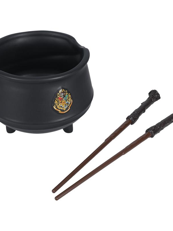 Harry Potter Cauldron Ramen Set: cauldron plus chopsticks