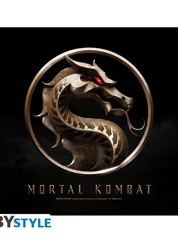 Mortal Kombat Flexible Mousepad - Logo (23,5 x 19,5 cm)